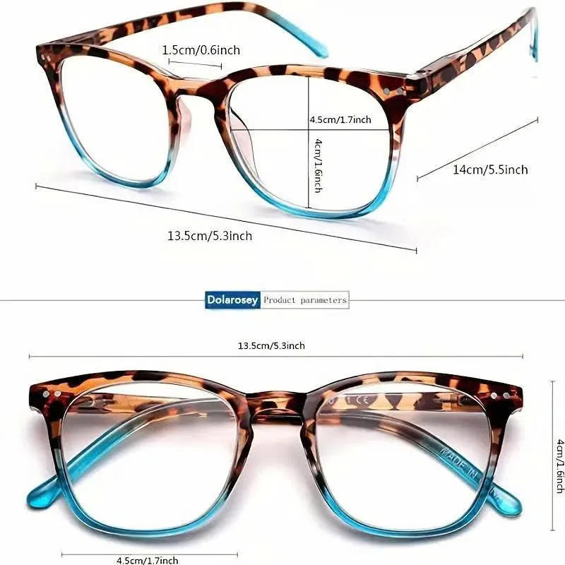 WOMEN'S sexy leopard print reading glasses - Image 4