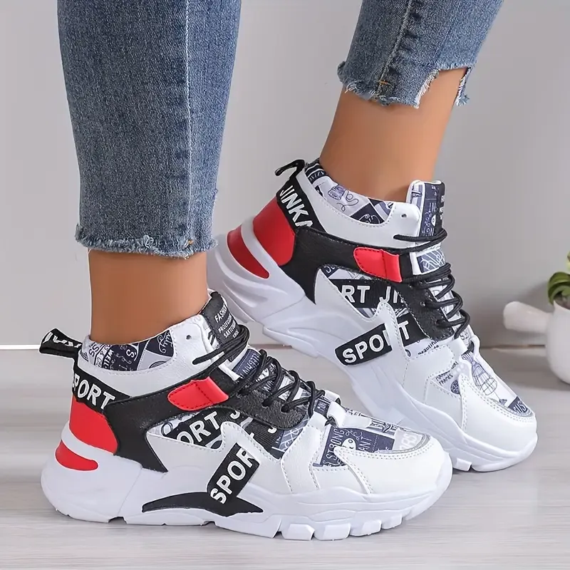 👠 70% OFF Today Only – Step Into Style! ✨Women's Fashion Trendy Color Blocking Sports Shoes, Comfortable Non-slip Running Shoes - Image 7