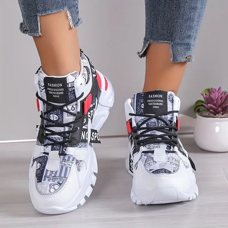 👠 70% OFF Today Only – Step Into Style! ✨Women's Fashion Trendy Color Blocking Sports Shoes, Comfortable Non-slip Running Shoes - Image 8