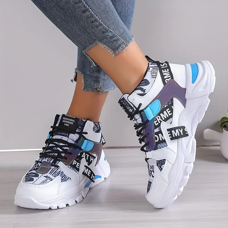 👠 70% OFF Today Only – Step Into Style! ✨Women's Fashion Trendy Color Blocking Sports Shoes, Comfortable Non-slip Running Shoes - Image 2
