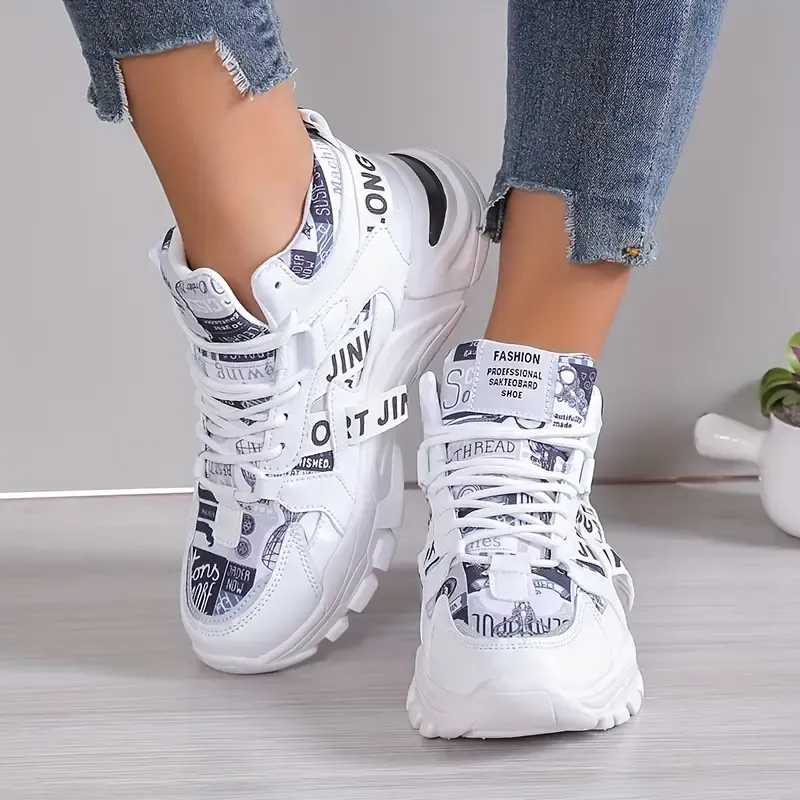 👠 70% OFF Today Only – Step Into Style! ✨Women's Fashion Trendy Color Blocking Sports Shoes, Comfortable Non-slip Running Shoes - Image 4