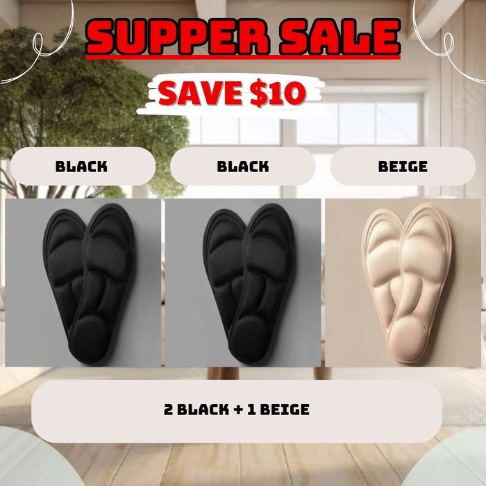 5D Memory Foam Insoles Soft Cushion for All-Day Comfort - Image 24
