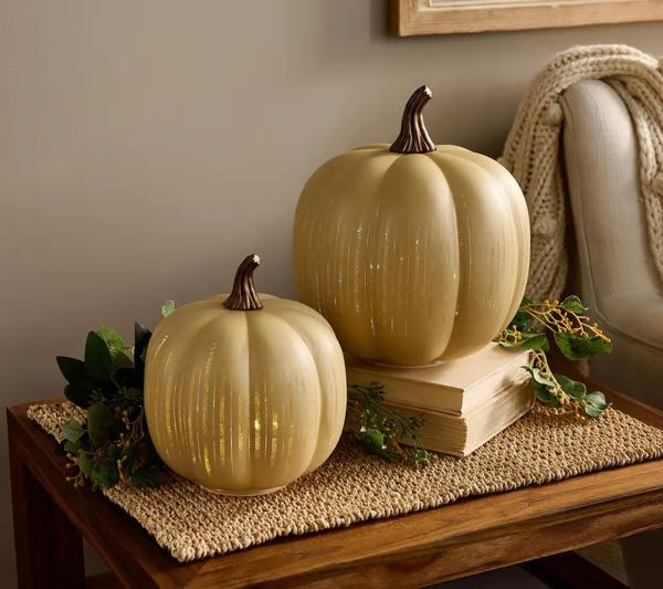 2025 HOT SALE - Illuminated Starry Night Glass Pumpkins by ValerieSame as in the - Image 2